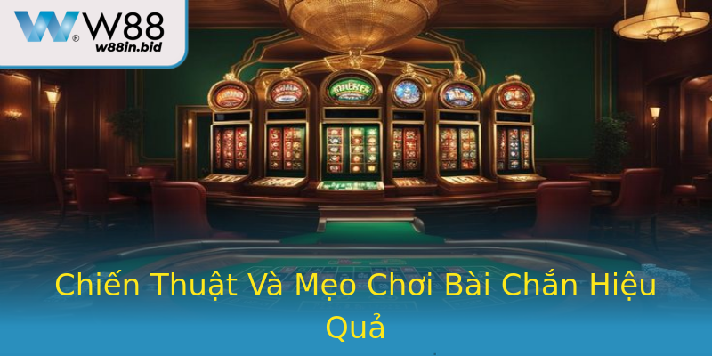 Chiến Thuật Và Mẹo Chơi Bài Chắn Hiệu Quả