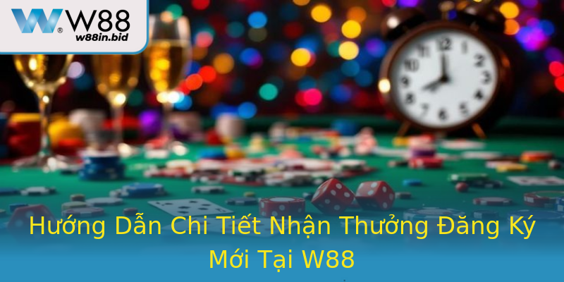 Hướng Dẫn Chi Tiết Nhận Thưởng Đăng Ký Mới Tại W88