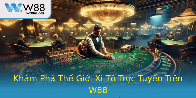 Khám Phá Thế Giới Xì Tố Trực Tuyến Trên W88