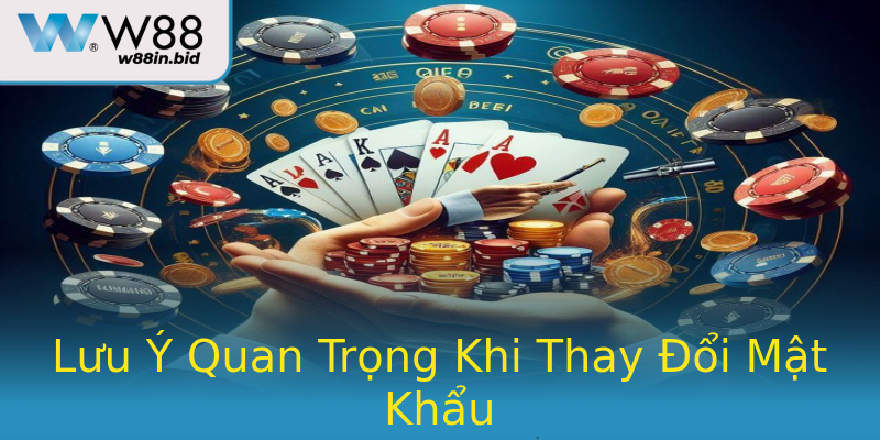 Lưu Ý Quan Trọng Khi Thay Đổi Mật Khẩu