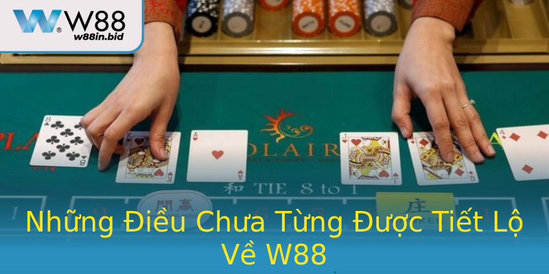 Những Điều Chưa Từng Được Tiết Lộ Về W88